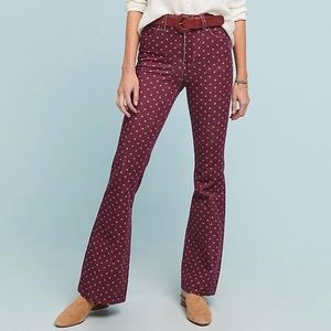 Anthropologie Corduroy Boot Cut Pants